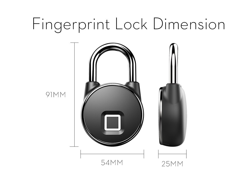 Gembliss™ Smart Padlock