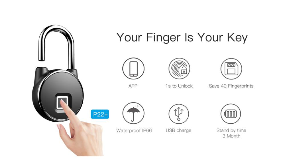 Gembliss™ Smart Padlock