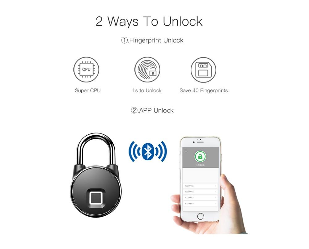 Gembliss™ Smart Padlock